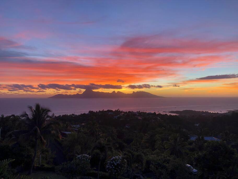 Suite Totalement Equipee Avec Vue Imprenable!!!! Punaauia  Exteriér fotografie